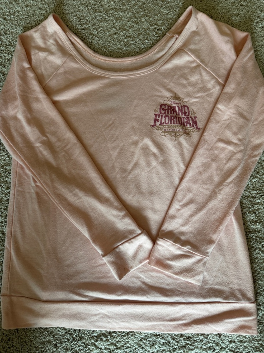 Disney Pink Grand Floridian Long-Sleeve Sweatshirt